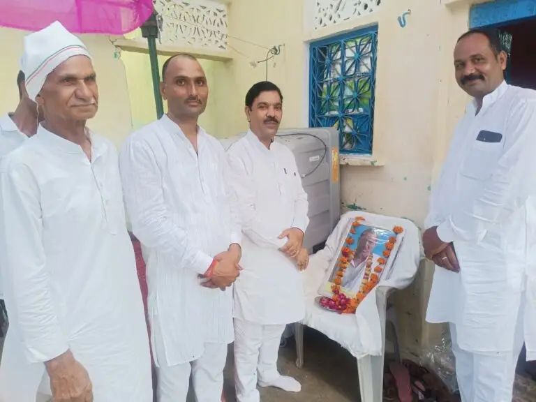 अबधेश नायक जी ने बाढ़ प्रभावित क्षेत्रों का दौरा किया