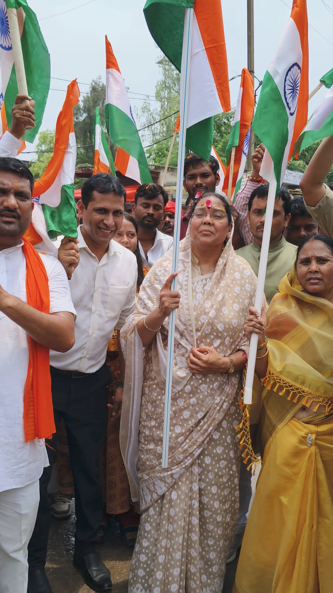 जिला मुख्यालय एवं भाण्डेर में ‘हर घर तिरंगा, हर-घर स्वच्छता’ रैली का आयोजन