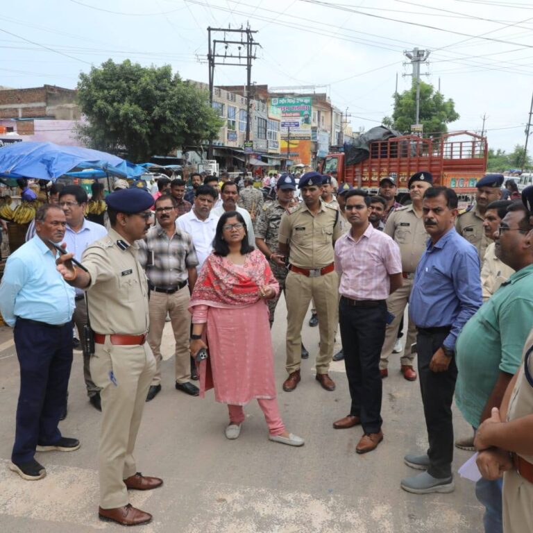 सागरताल के सामने तैयार हुआ विशाल अस्थायी जलाशय, गणेश प्रतिमाओं के विसर्जन की पुख़्ता व्यवस्थाएँ