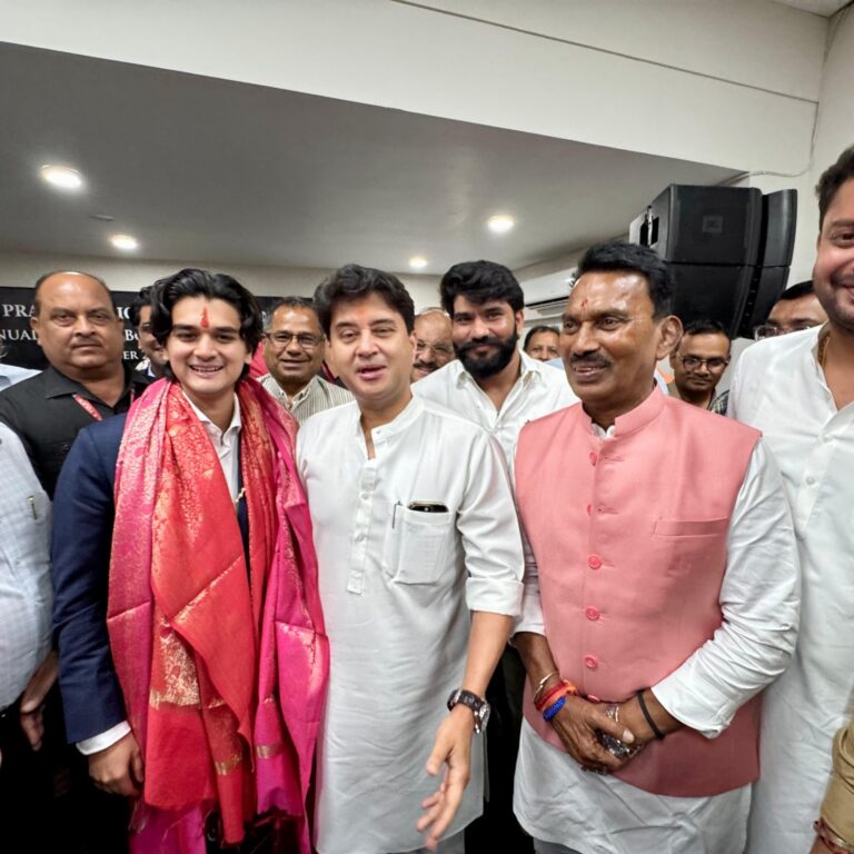 तुलसी सिलावट ने महाआर्यमन सिंधिया को MPCA अध्यक्ष पद की बधाई दी
