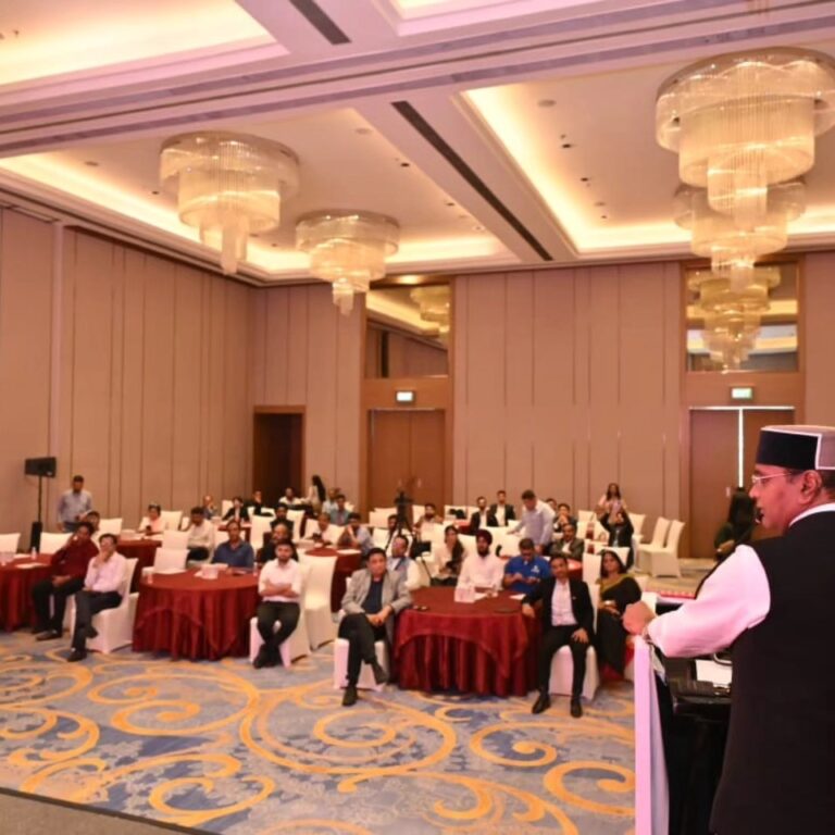 मंत्री विश्वाश कैलाश सरंग ने भोपाल में एंटरप्रेन्योर एआई समिट 2025 का किया उद्घाटन