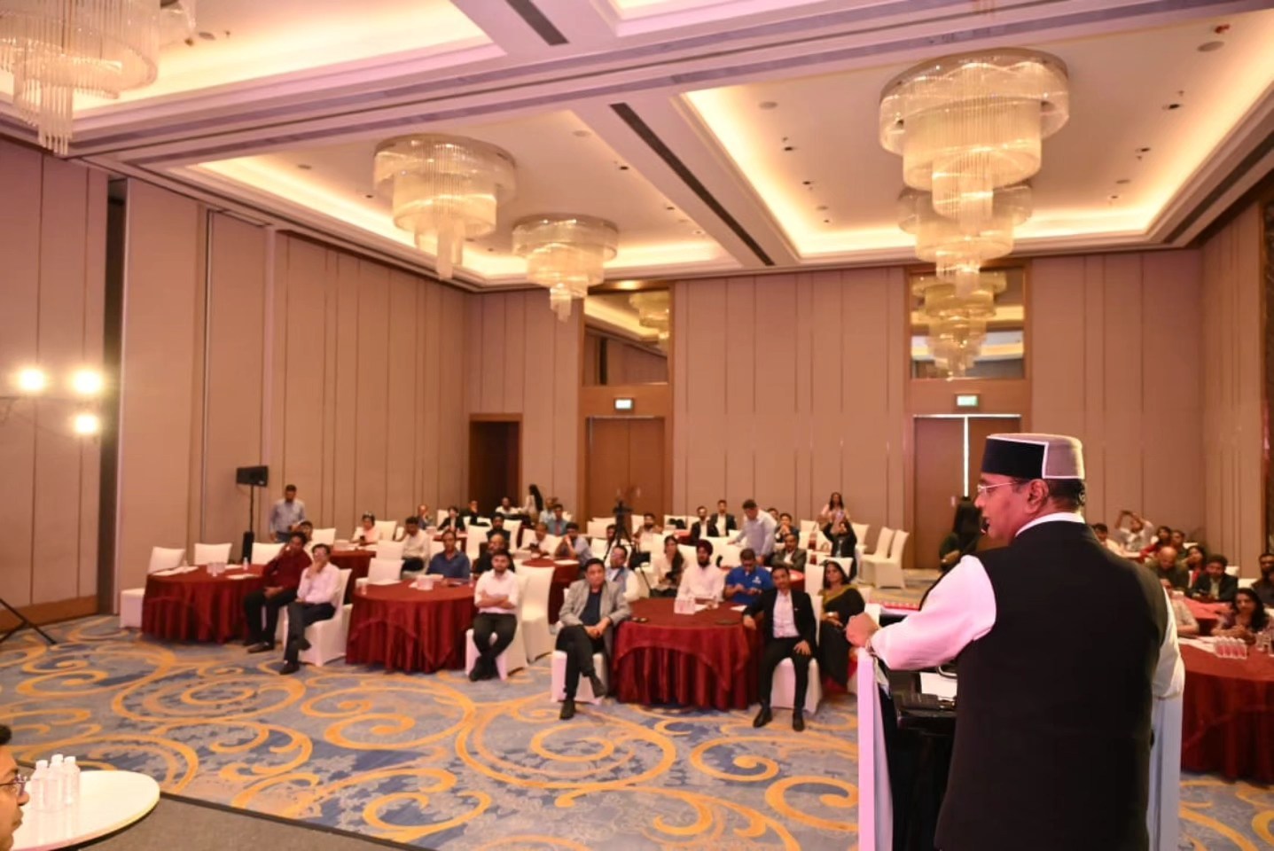 मंत्री विश्वाश कैलाश सरंग ने भोपाल में एंटरप्रेन्योर एआई समिट 2025 का किया उद्घाटन