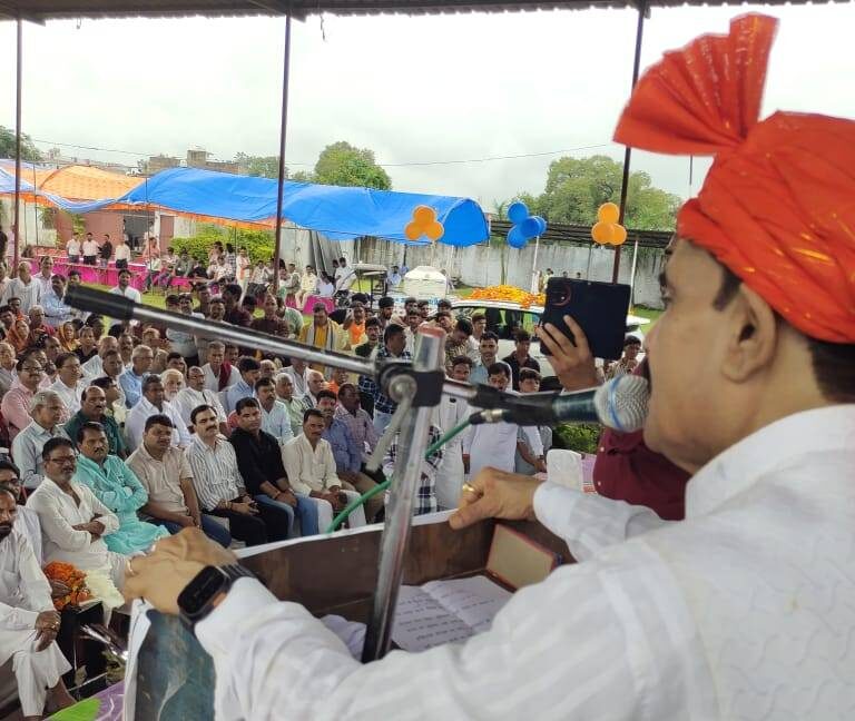 पूर्व गृहमंत्री नरोत्तम मिश्रा ने भितरवार में शिक्षक सम्मान समारोह में किया सहभाग