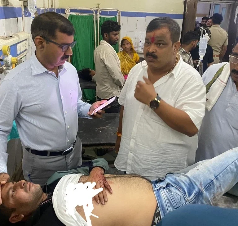 ग्वालियर में आरक्षक से लूट, गोली मारकर बदमाश फरार